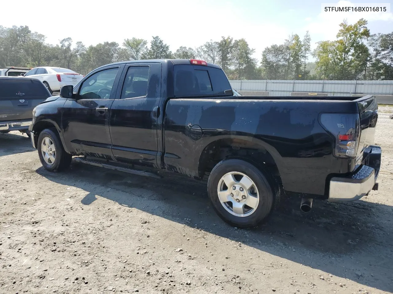 2011 Toyota Tundra Double Cab Sr5 VIN: 5TFUM5F16BX016815 Lot: 69013034