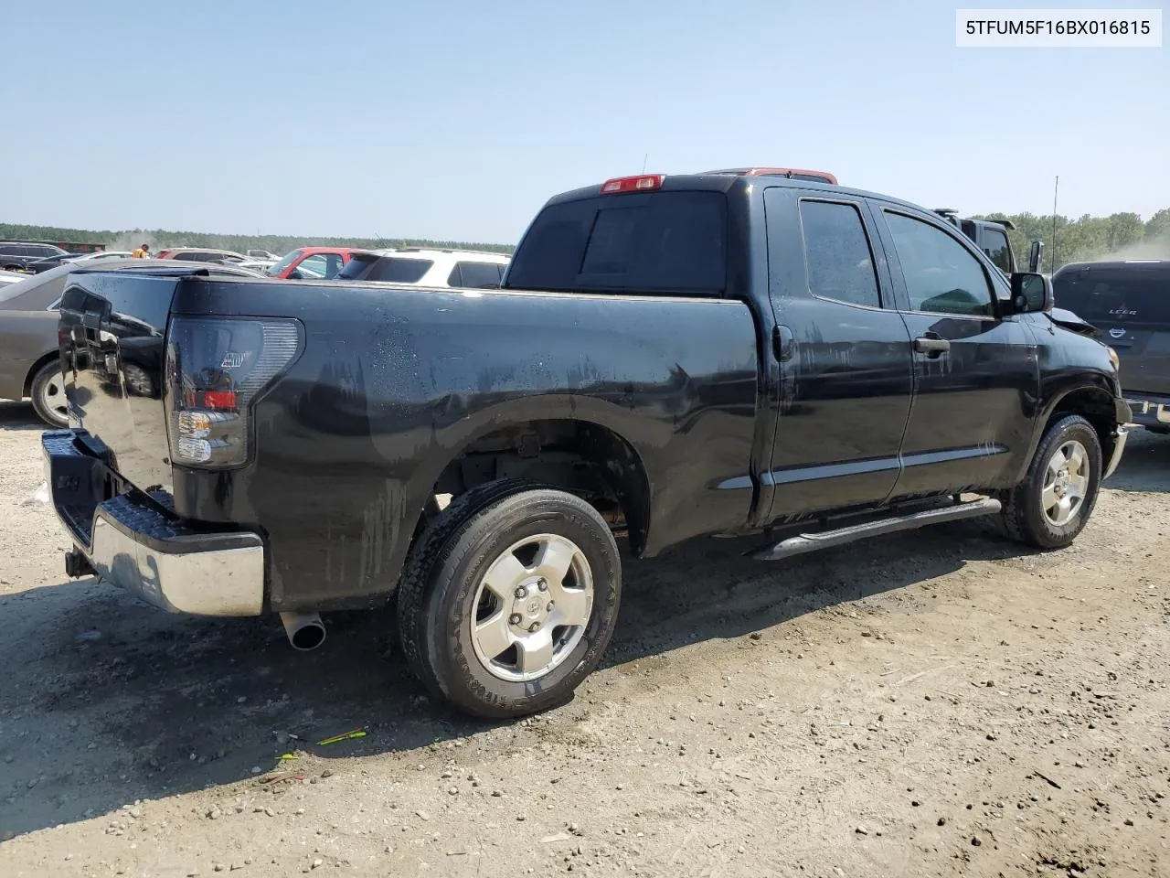 2011 Toyota Tundra Double Cab Sr5 VIN: 5TFUM5F16BX016815 Lot: 69013034