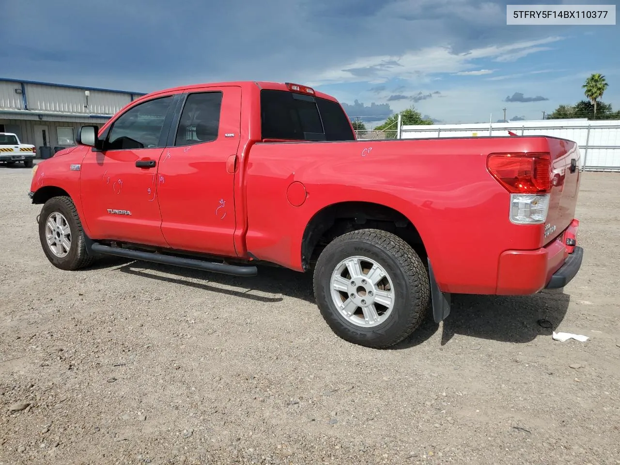 2011 Toyota Tundra Double Cab Sr5 VIN: 5TFRY5F14BX110377 Lot: 69519394