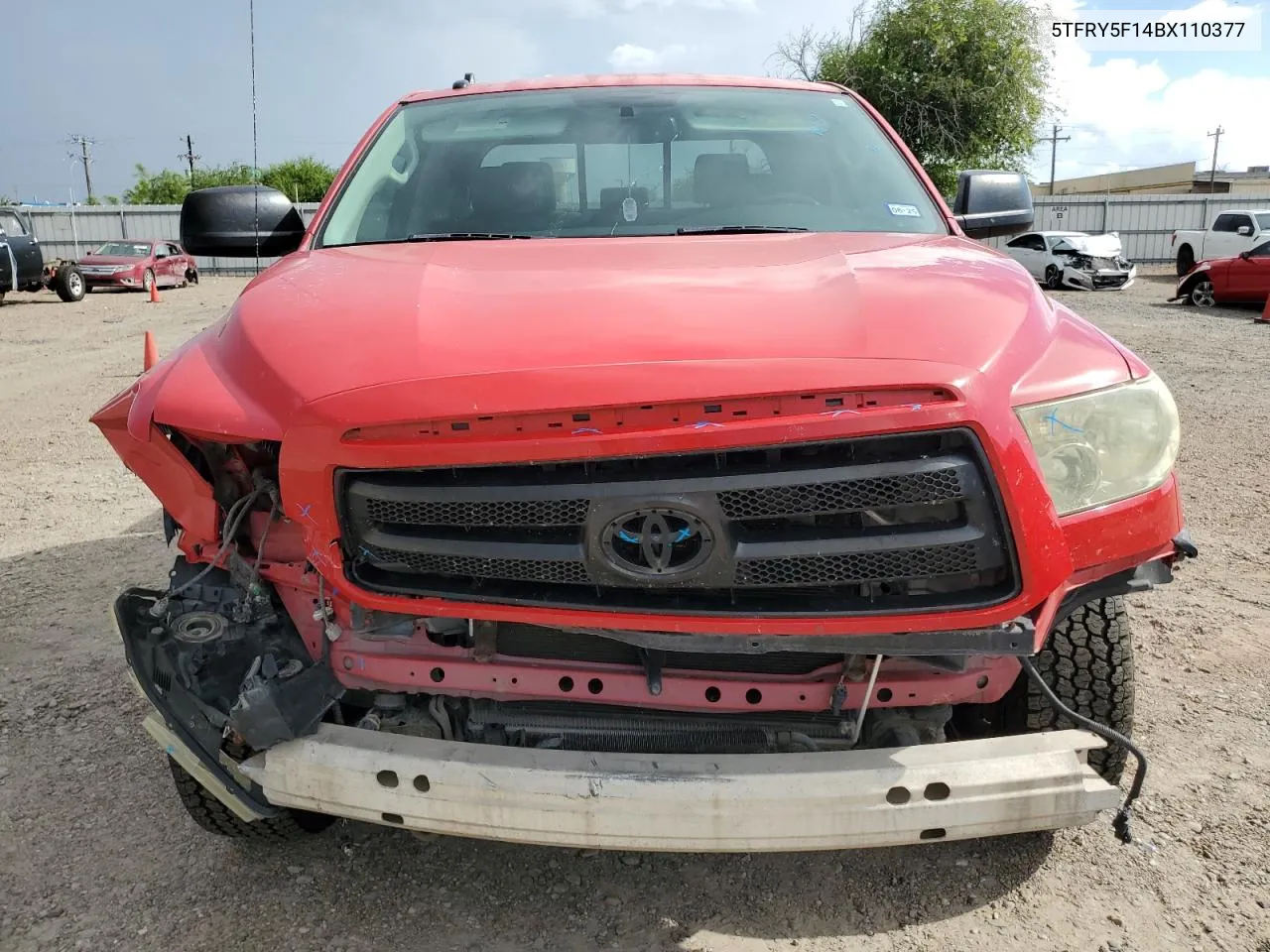 2011 Toyota Tundra Double Cab Sr5 VIN: 5TFRY5F14BX110377 Lot: 69519394