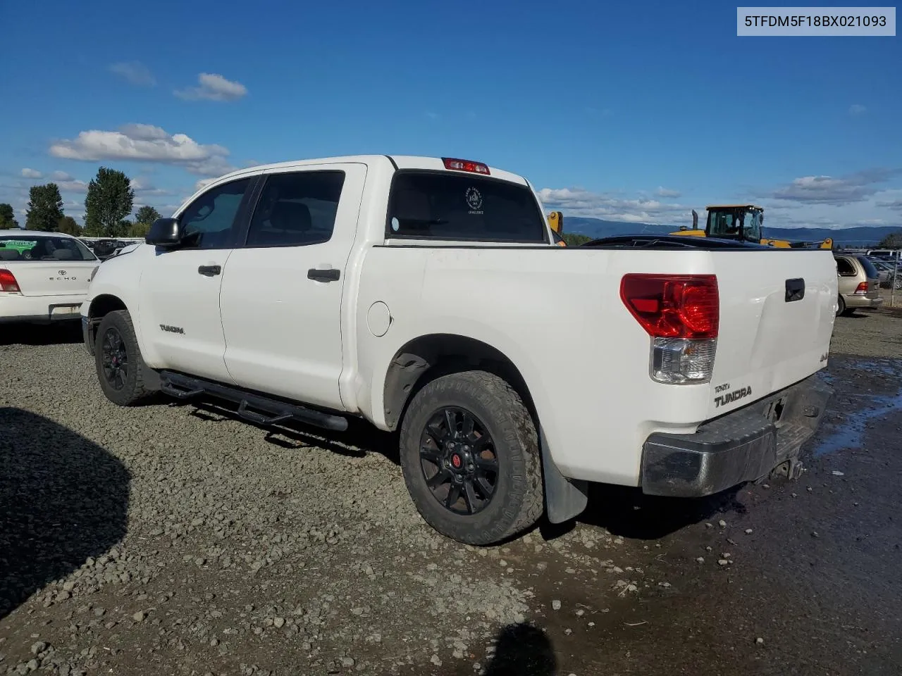 2011 Toyota Tundra Crewmax Sr5 VIN: 5TFDM5F18BX021093 Lot: 70346484