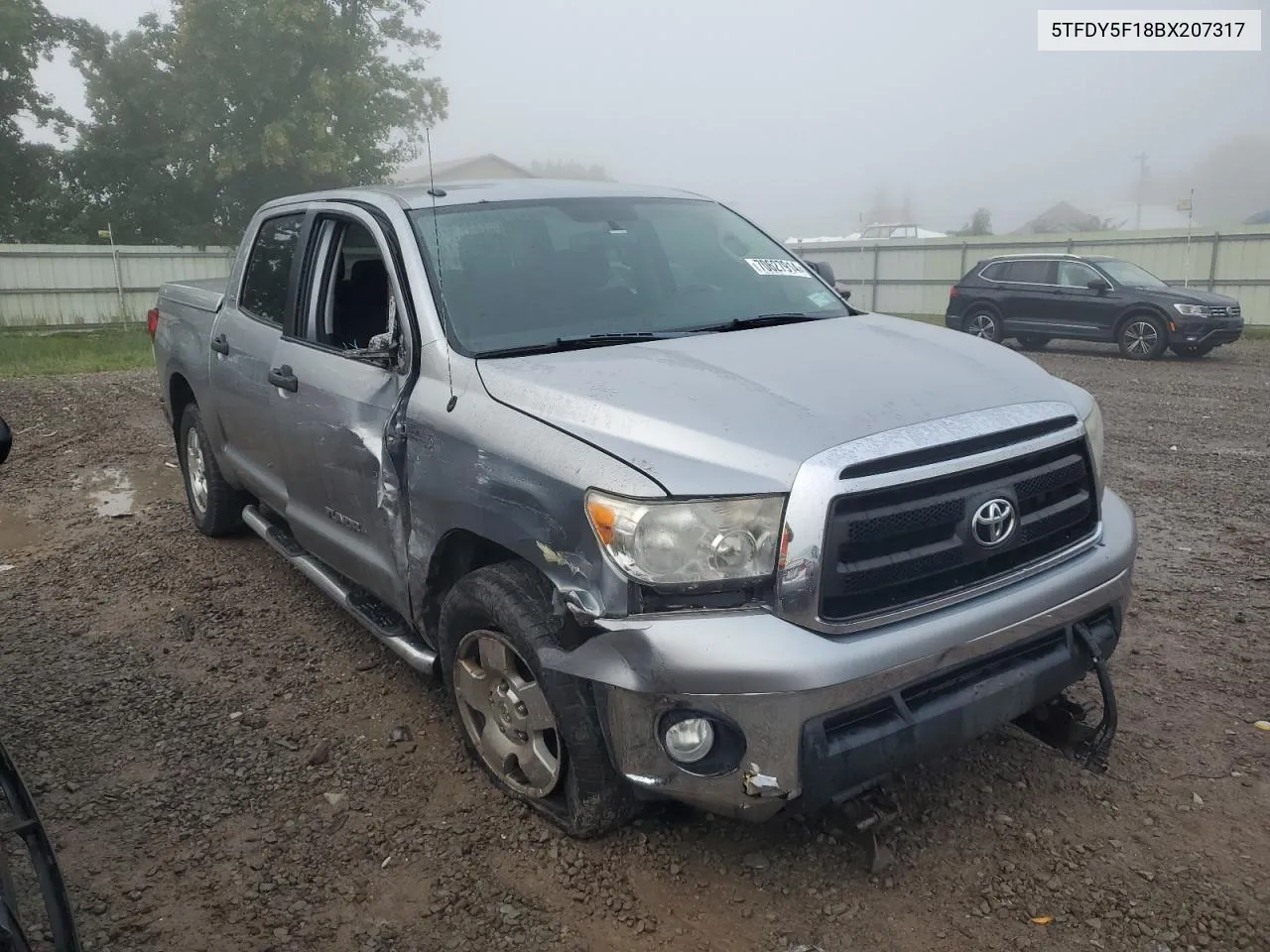 2011 Toyota Tundra Crewmax Sr5 VIN: 5TFDY5F18BX207317 Lot: 70627914