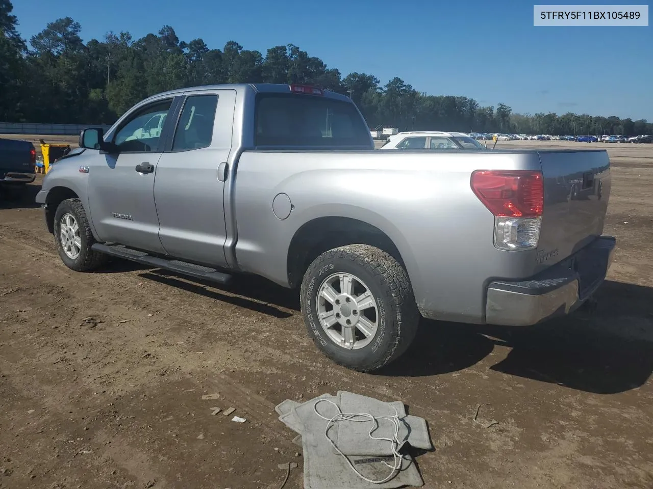 2011 Toyota Tundra Double Cab Sr5 VIN: 5TFRY5F11BX105489 Lot: 70807154