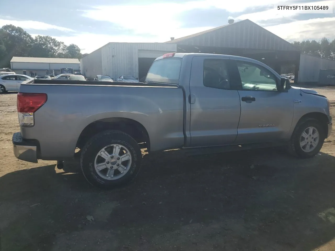 2011 Toyota Tundra Double Cab Sr5 VIN: 5TFRY5F11BX105489 Lot: 70807154