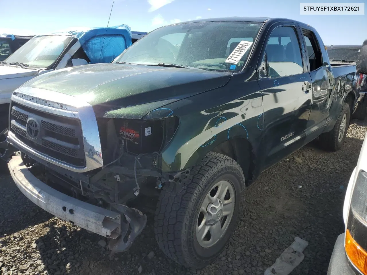 2011 Toyota Tundra Double Cab Sr5 VIN: 5TFUY5F1XBX172621 Lot: 71114464