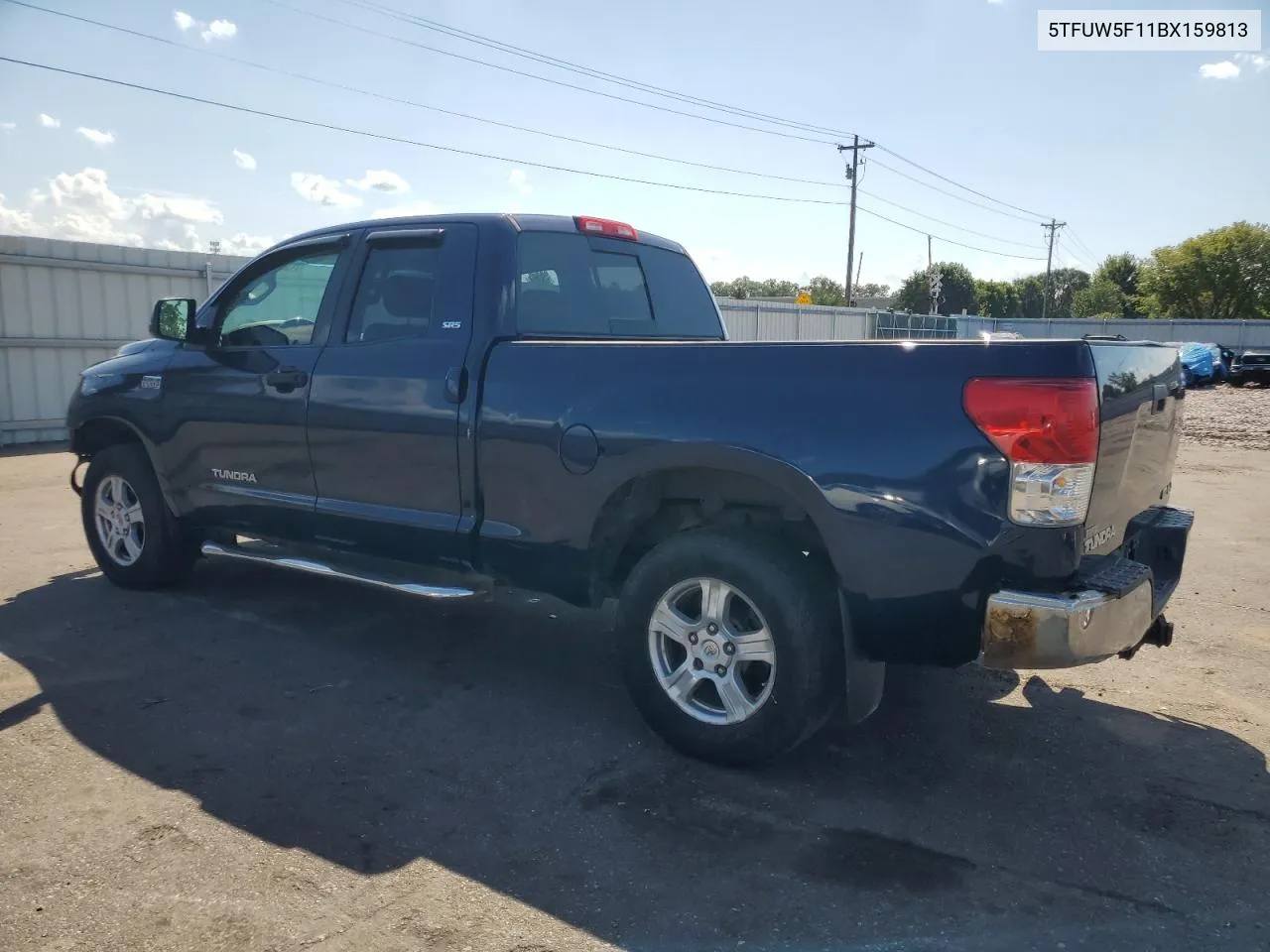 2011 Toyota Tundra Double Cab Sr5 VIN: 5TFUW5F11BX159813 Lot: 71365744