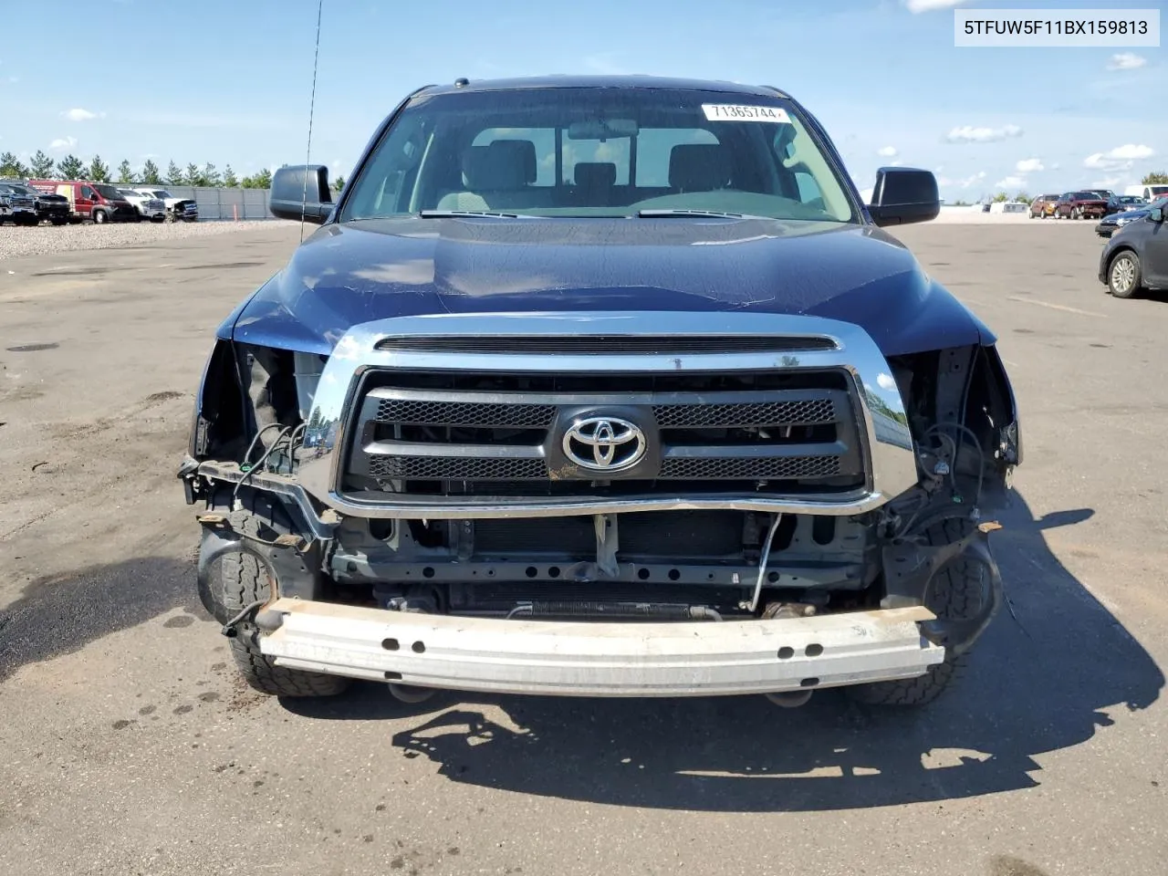 2011 Toyota Tundra Double Cab Sr5 VIN: 5TFUW5F11BX159813 Lot: 71365744