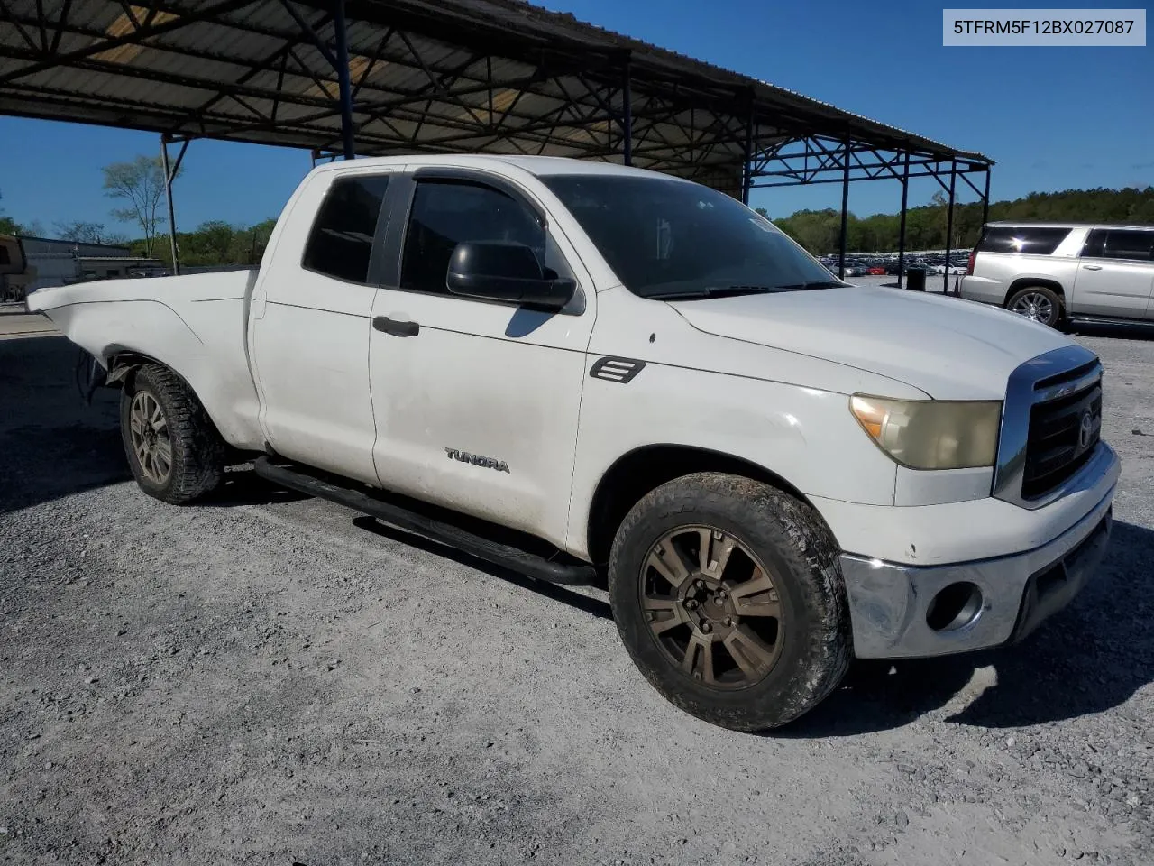 2011 Toyota Tundra Double Cab Sr5 VIN: 5TFRM5F12BX027087 Lot: 71426904