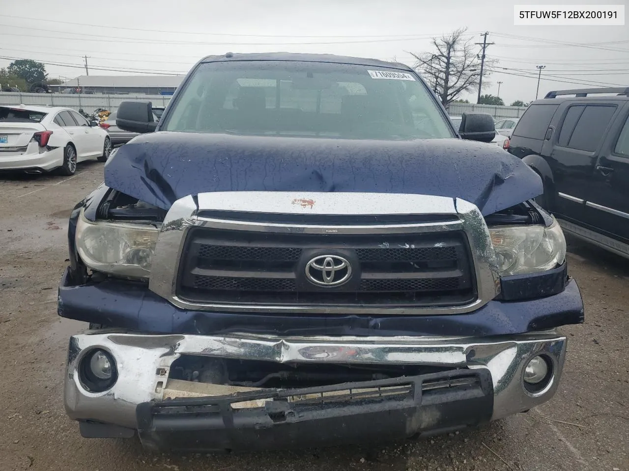 2011 Toyota Tundra Double Cab Sr5 VIN: 5TFUW5F12BX200191 Lot: 71609554