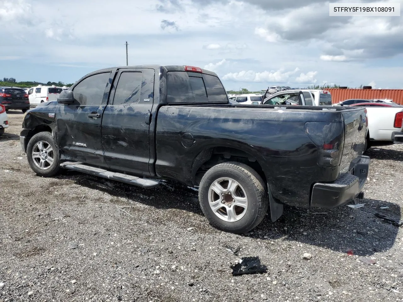 2011 Toyota Tundra Double Cab Sr5 VIN: 5TFRY5F19BX108091 Lot: 71705184