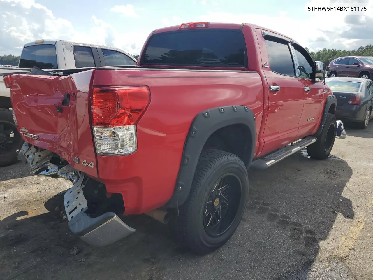 2011 Toyota Tundra Crewmax Limited VIN: 5TFHW5F14BX181175 Lot: 71820314