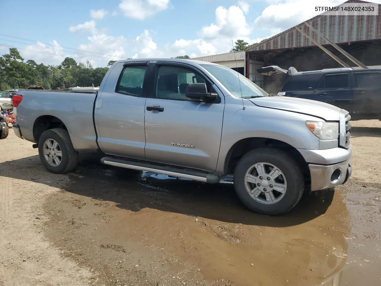 2011 Toyota Tundra Double Cab Sr5 VIN: 5TFRM5F14BX024353 Lot: 72038204