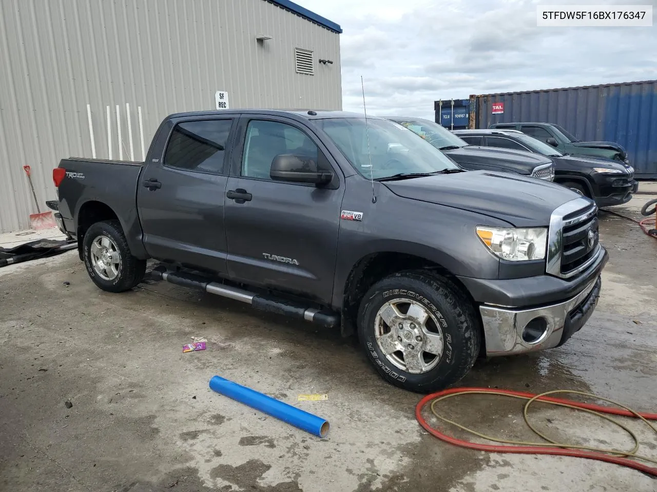 2011 Toyota Tundra Crewmax Sr5 VIN: 5TFDW5F16BX176347 Lot: 72264874