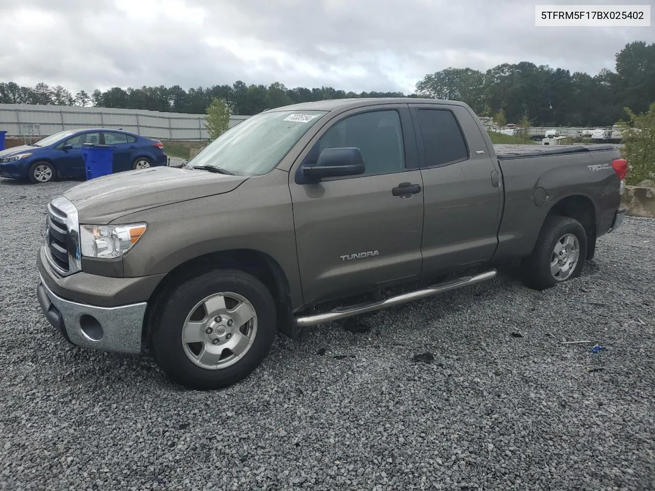 2011 Toyota Tundra Double Cab Sr5 VIN: 5TFRM5F17BX025402 Lot: 73335154