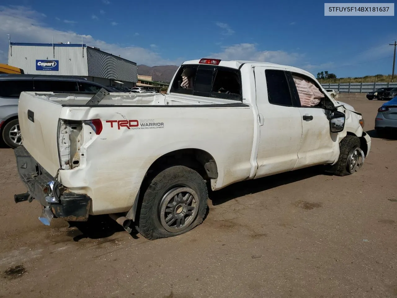 2011 Toyota Tundra Double Cab Sr5 VIN: 5TFUY5F14BX181637 Lot: 73347914