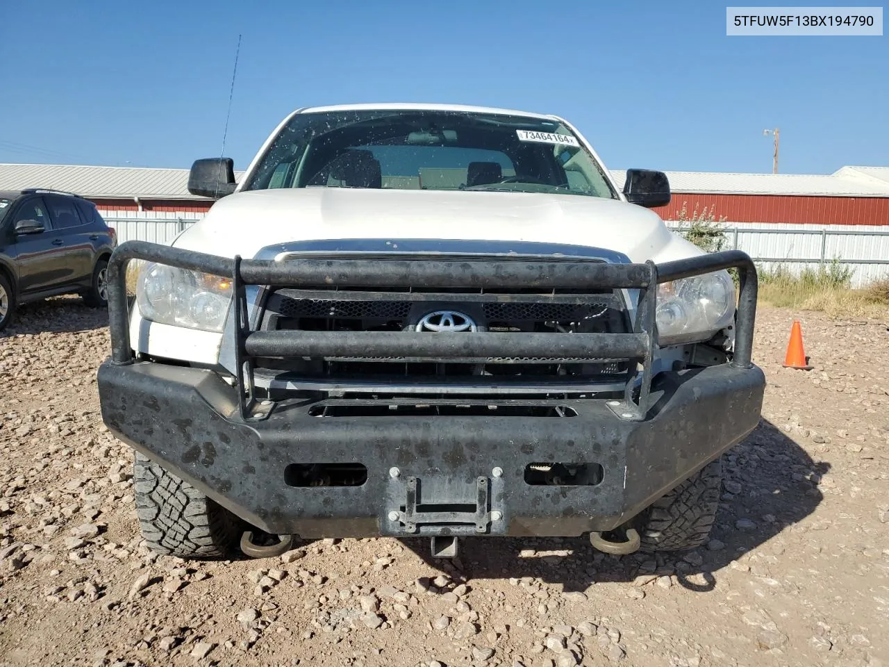 2011 Toyota Tundra Double Cab Sr5 VIN: 5TFUW5F13BX194790 Lot: 73464164