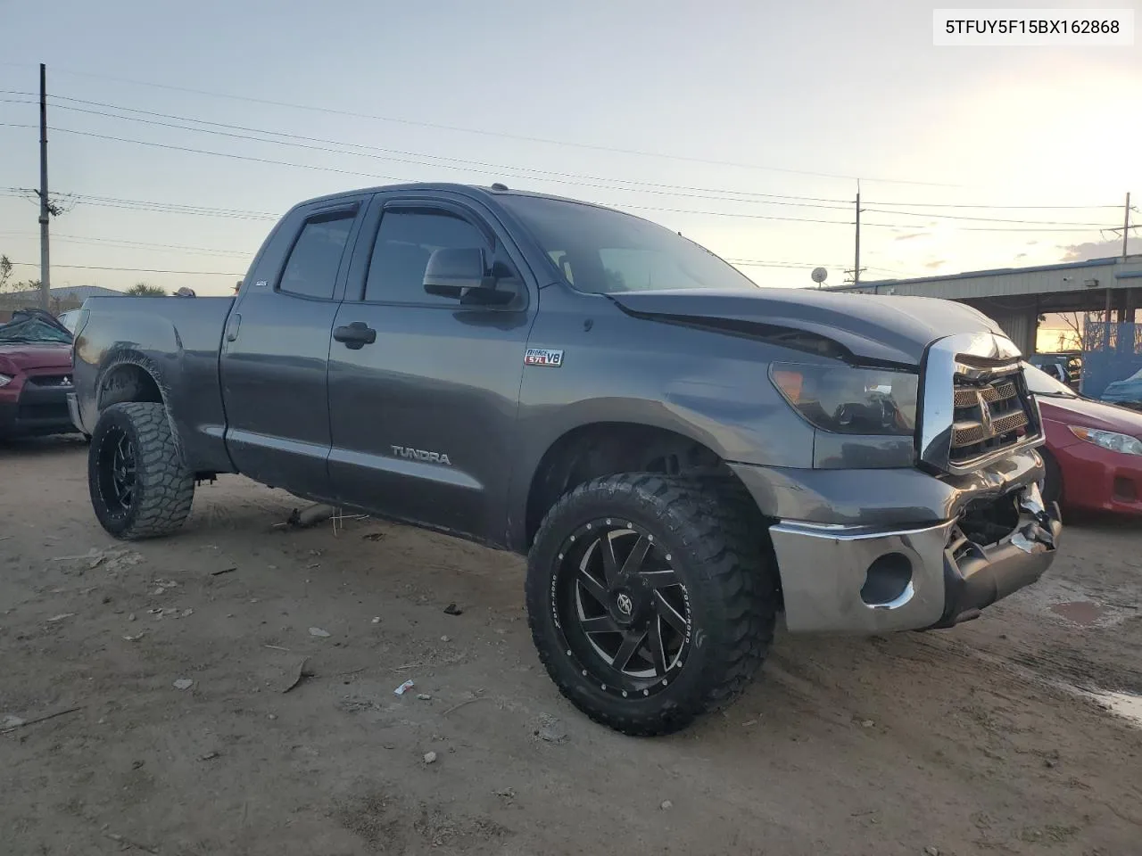 2011 Toyota Tundra Double Cab Sr5 VIN: 5TFUY5F15BX162868 Lot: 74655664