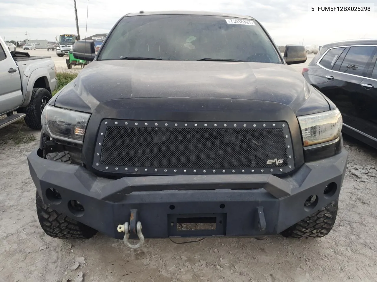 2011 Toyota Tundra Double Cab Sr5 VIN: 5TFUM5F12BX025298 Lot: 75316394