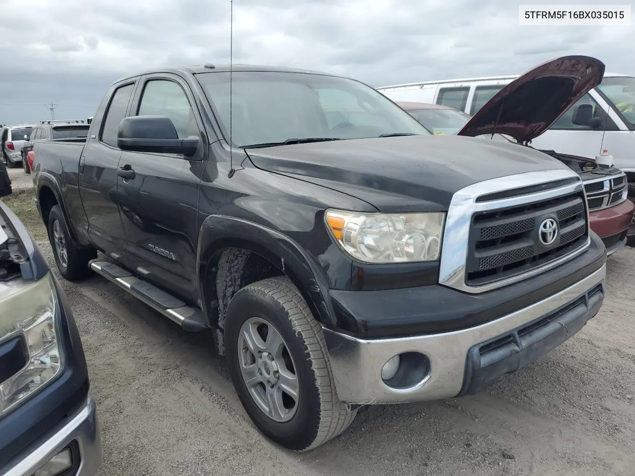 2011 Toyota Tundra Double Cab Sr5 VIN: 5TFRM5F16BX035015 Lot: 75363364