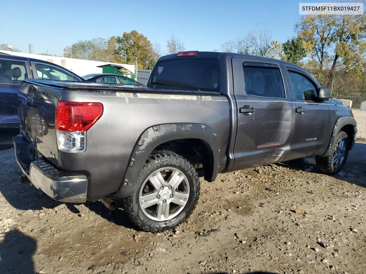 2011 Toyota Tundra Crewmax Sr5 VIN: 5TFDM5F11BX019427 Lot: 75472504