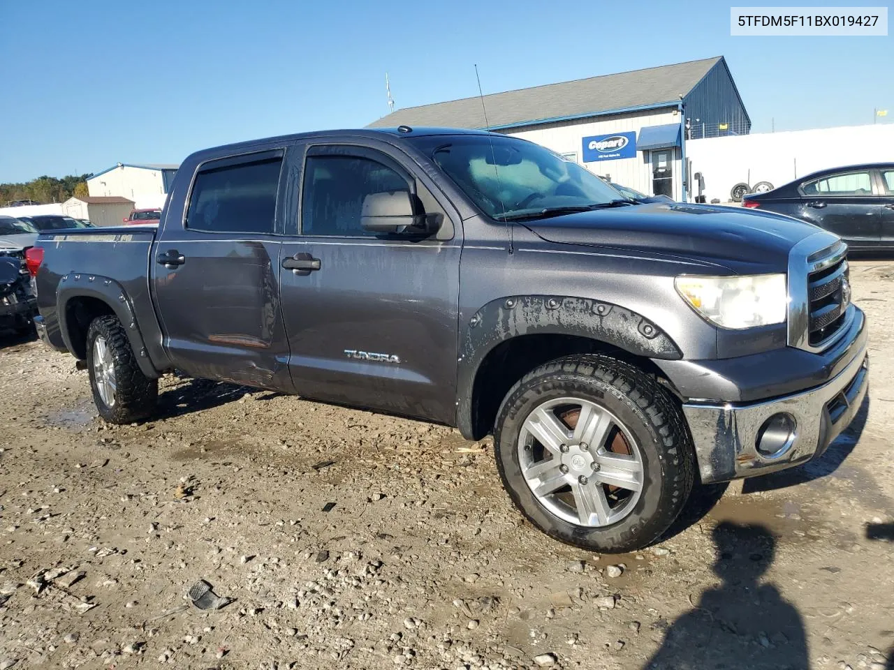 2011 Toyota Tundra Crewmax Sr5 VIN: 5TFDM5F11BX019427 Lot: 75472504