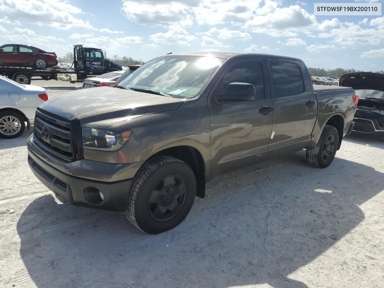 2011 Toyota Tundra Crewmax Sr5 VIN: 5TFDW5F19BX200110 Lot: 77179154