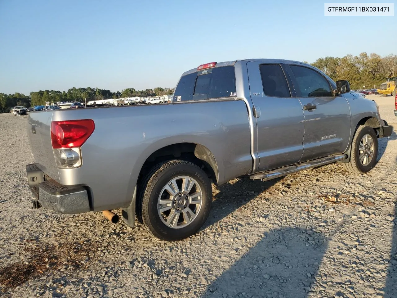 2011 Toyota Tundra Double Cab Sr5 VIN: 5TFRM5F11BX031471 Lot: 77193714