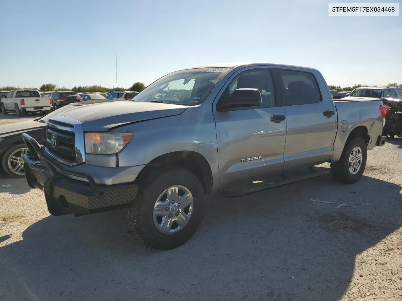 2011 Toyota Tundra Crewmax Sr5 VIN: 5TFEM5F17BX034468 Lot: 77374014