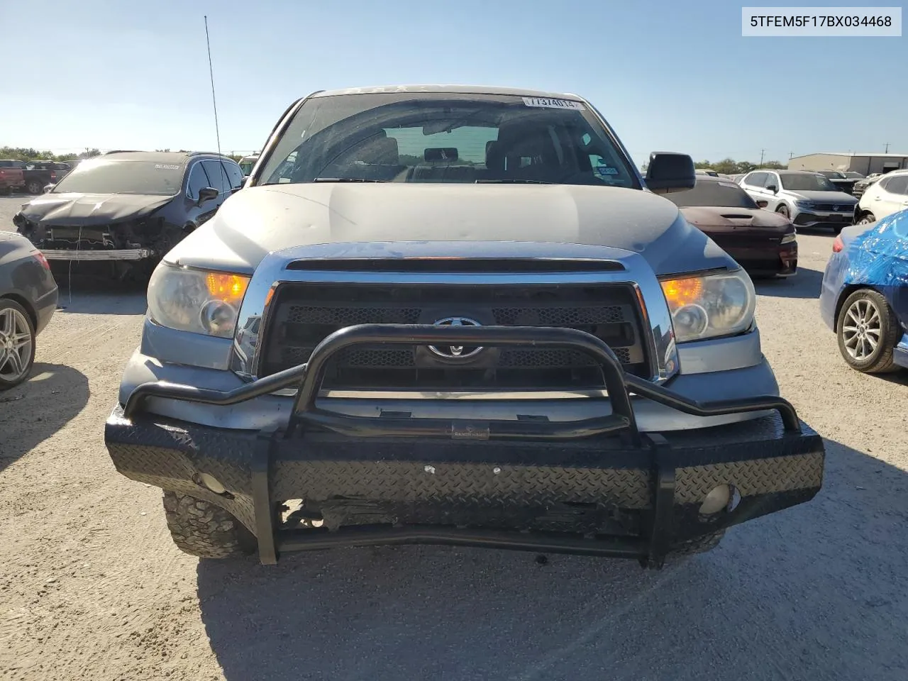 2011 Toyota Tundra Crewmax Sr5 VIN: 5TFEM5F17BX034468 Lot: 77374014