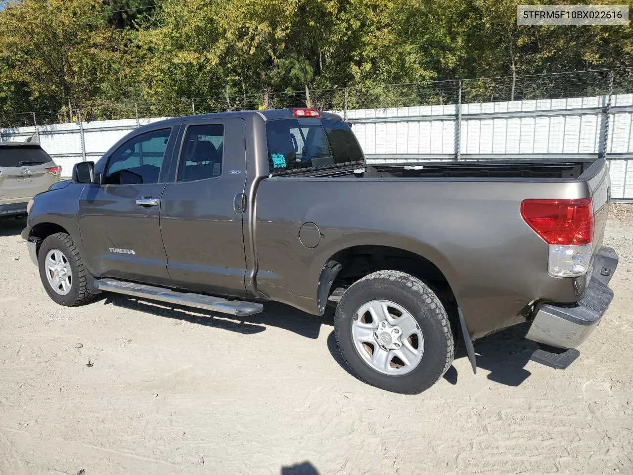 5TFRM5F10BX022616 2011 Toyota Tundra Double Cab Sr5