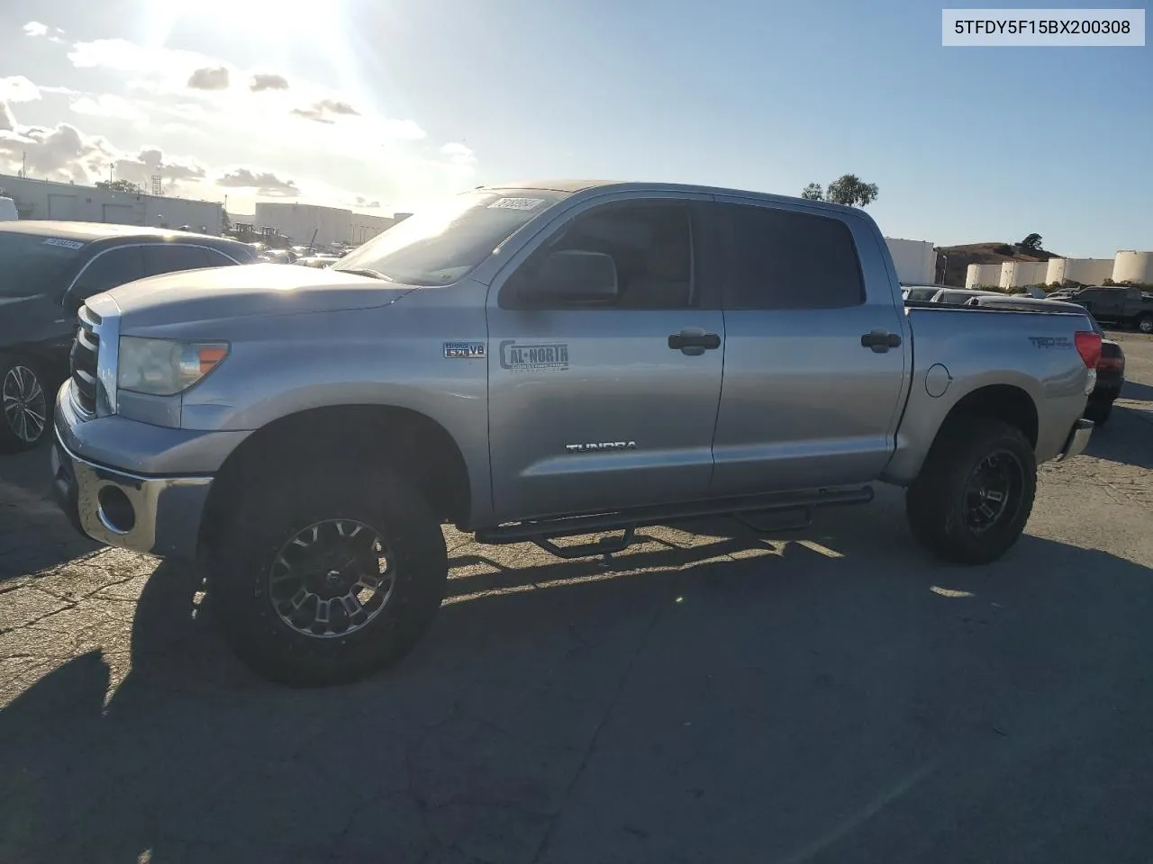 2011 Toyota Tundra Crewmax Sr5 VIN: 5TFDY5F15BX200308 Lot: 78183954