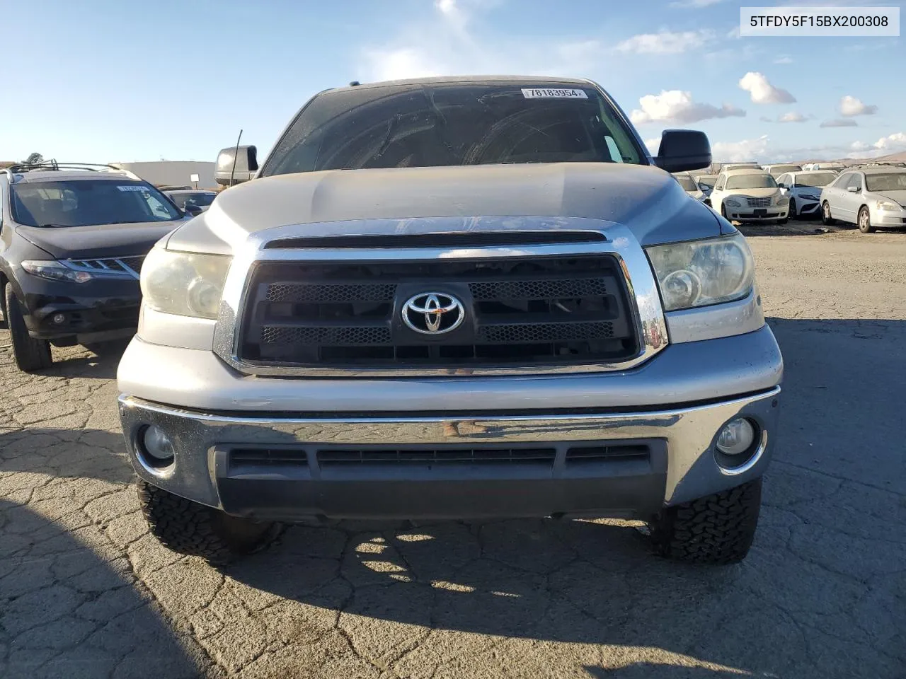 2011 Toyota Tundra Crewmax Sr5 VIN: 5TFDY5F15BX200308 Lot: 78183954