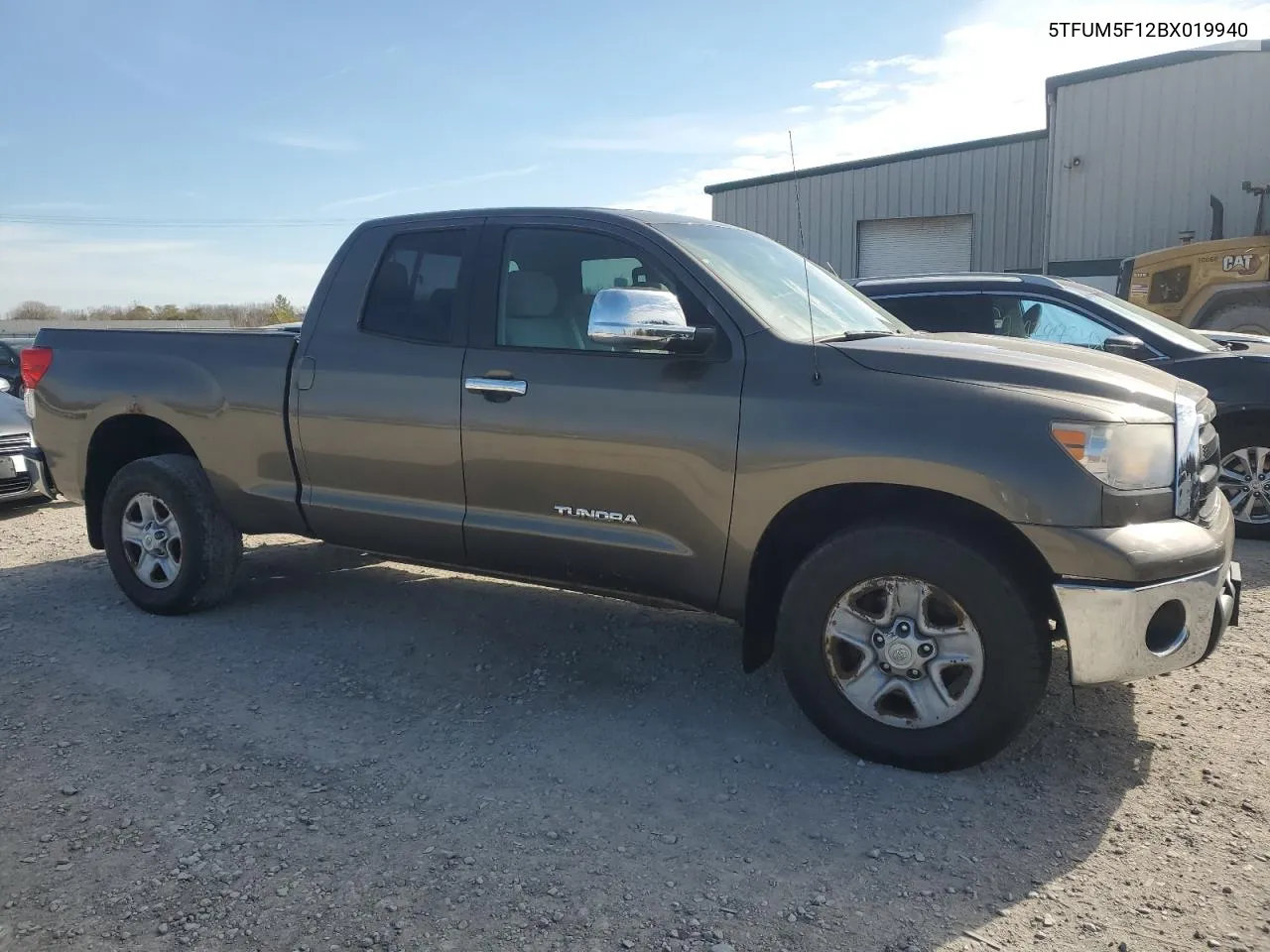 2011 Toyota Tundra Double Cab Sr5 VIN: 5TFUM5F12BX019940 Lot: 78203234