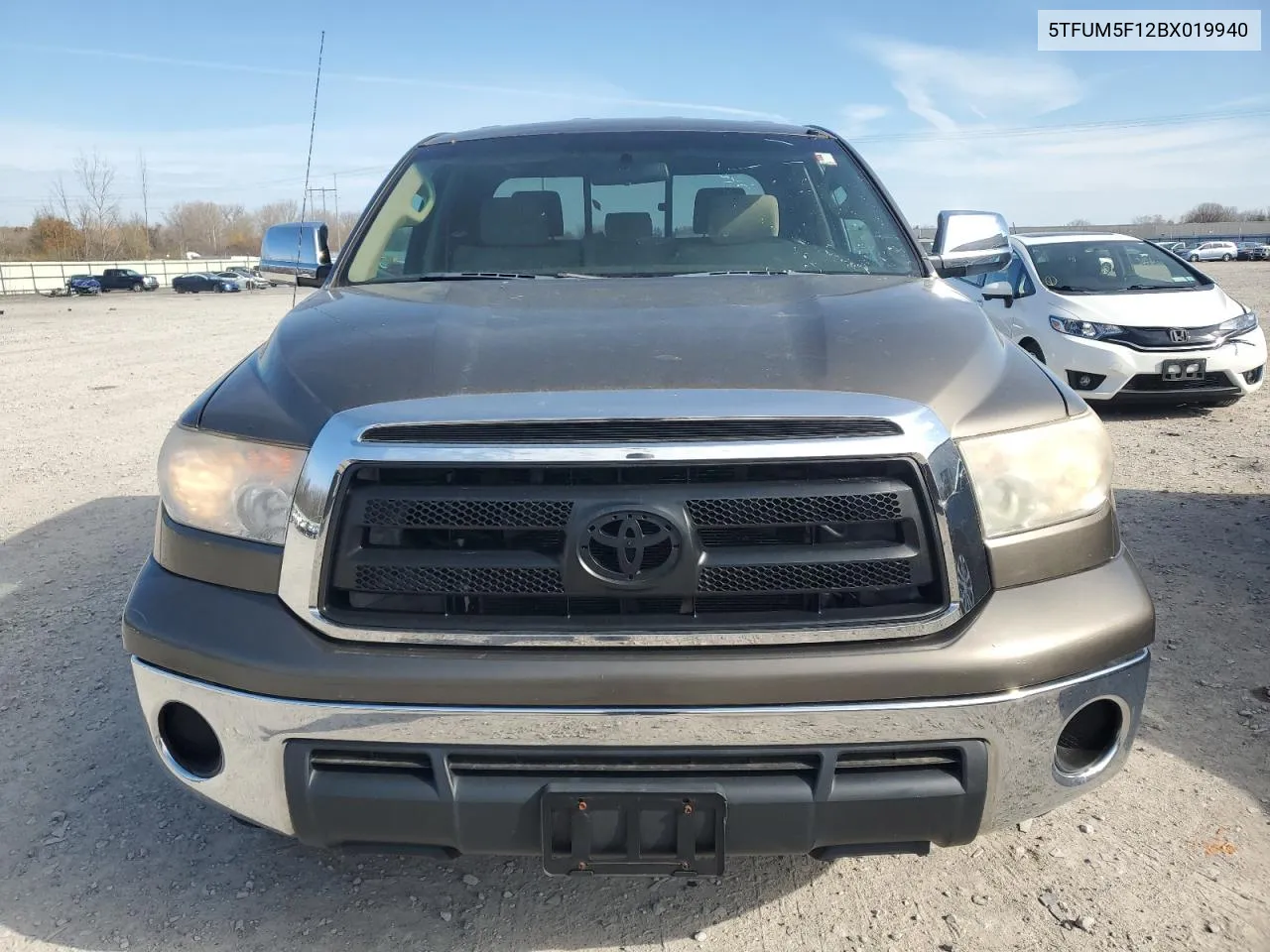 2011 Toyota Tundra Double Cab Sr5 VIN: 5TFUM5F12BX019940 Lot: 78203234