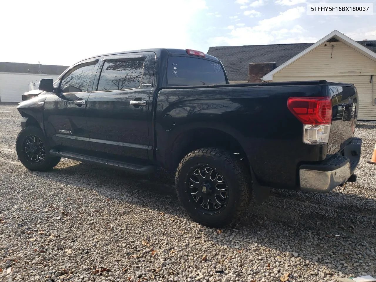 2011 Toyota Tundra Crewmax Limited VIN: 5TFHY5F16BX180037 Lot: 78247324