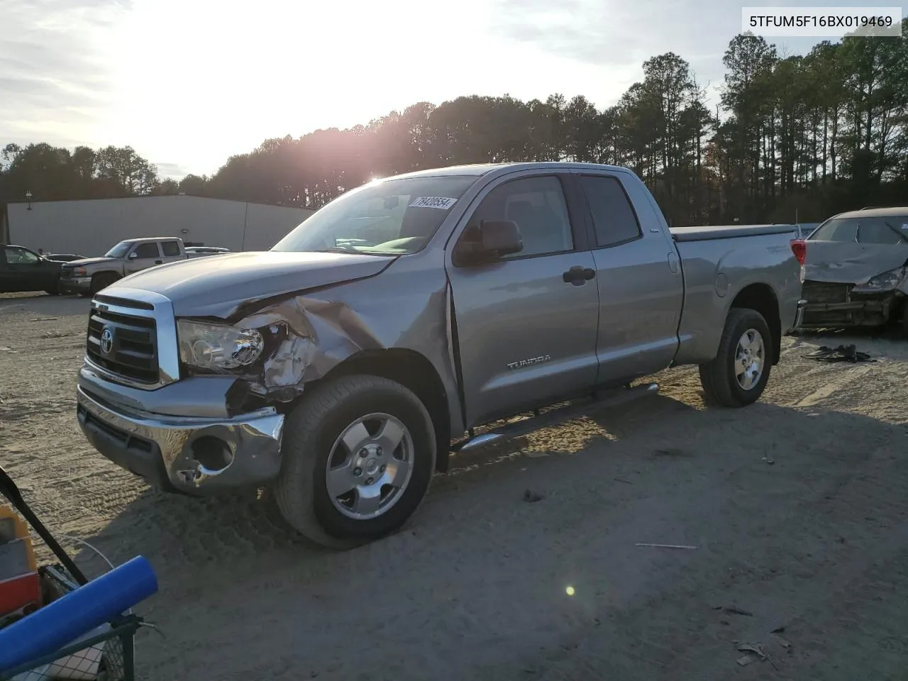 5TFUM5F16BX019469 2011 Toyota Tundra Double Cab Sr5