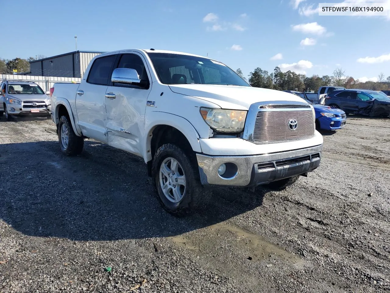 5TFDW5F16BX194900 2011 Toyota Tundra Crewmax Sr5