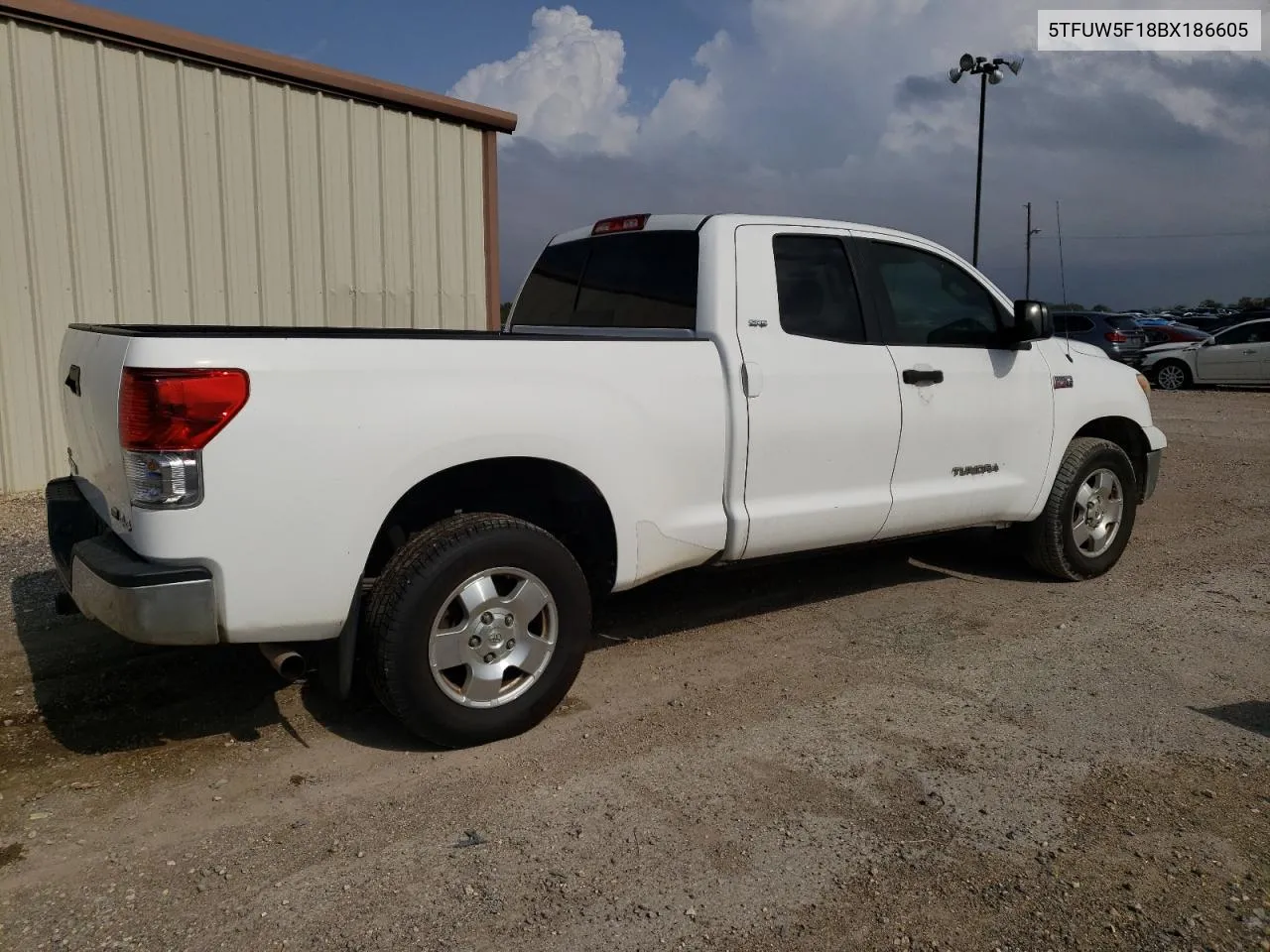 2011 Toyota Tundra Double Cab Sr5 VIN: 5TFUW5F18BX186605 Lot: 79766014