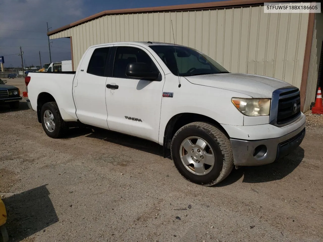 2011 Toyota Tundra Double Cab Sr5 VIN: 5TFUW5F18BX186605 Lot: 79766014