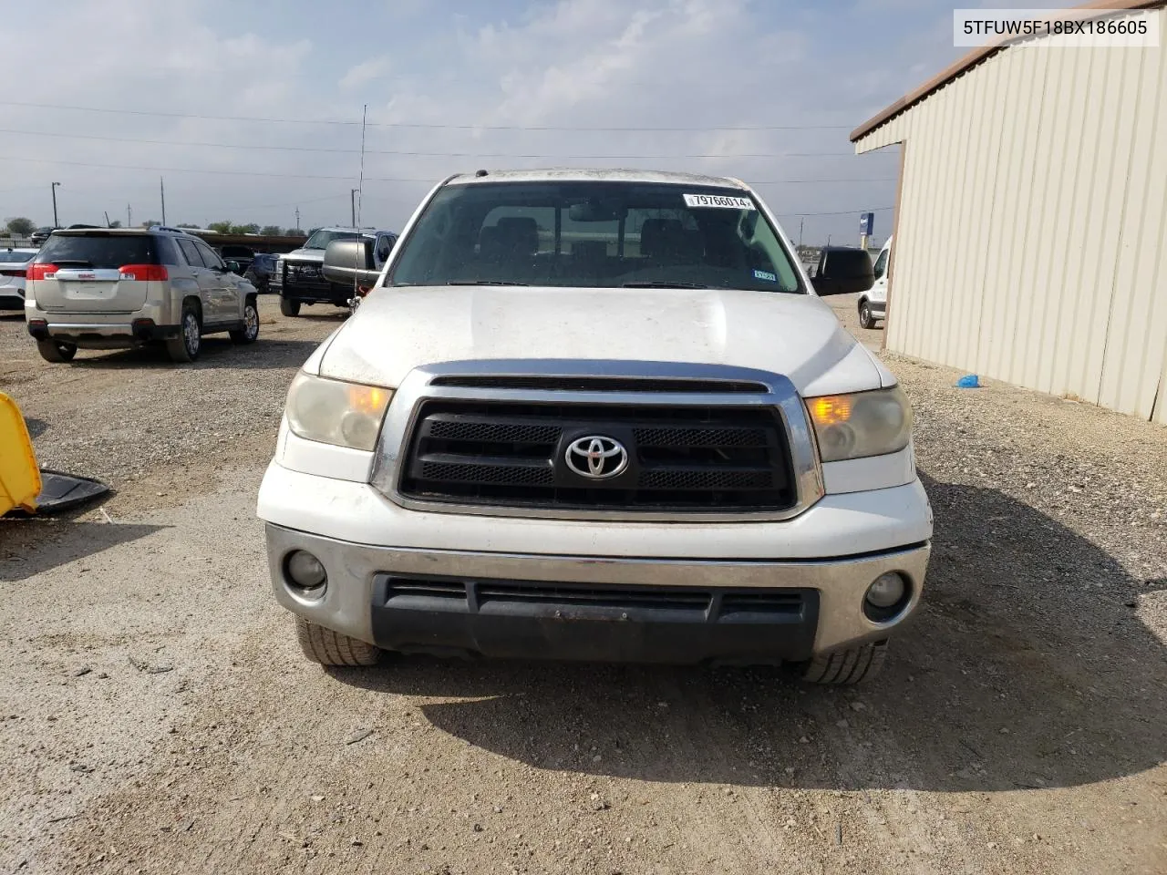 2011 Toyota Tundra Double Cab Sr5 VIN: 5TFUW5F18BX186605 Lot: 79766014