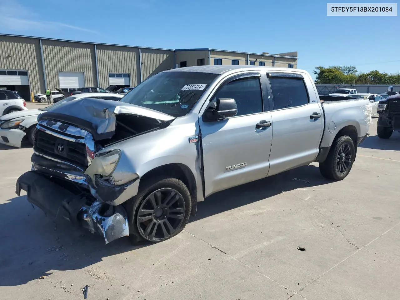 2011 Toyota Tundra Crewmax Sr5 VIN: 5TFDY5F13BX201084 Lot: 79869424