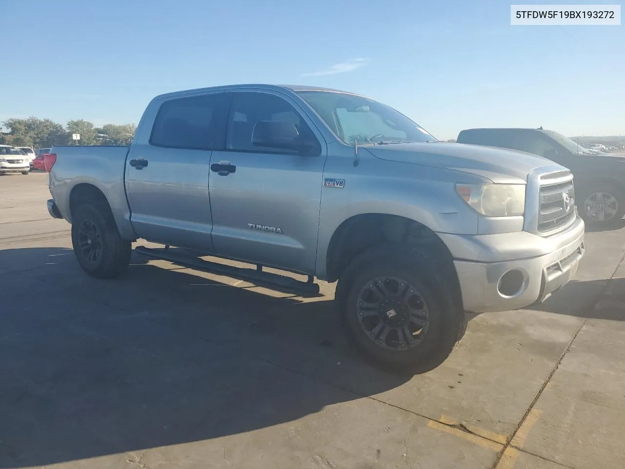 2011 Toyota Tundra Crewmax Sr5 VIN: 5TFDW5F19BX193272 Lot: 80016724