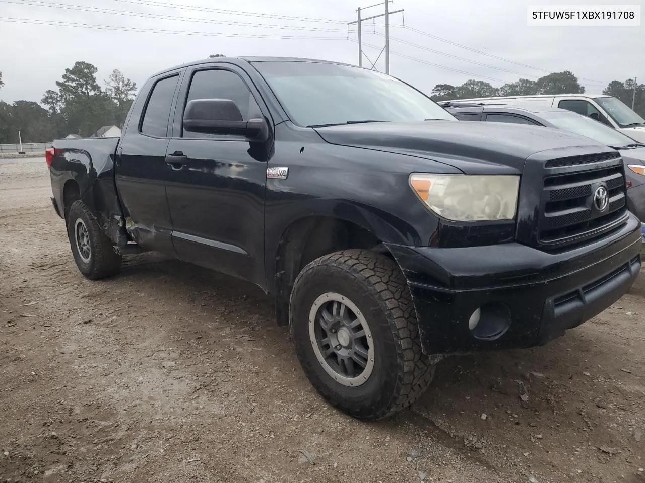 2011 Toyota Tundra Double Cab Sr5 VIN: 5TFUW5F1XBX191708 Lot: 80023724