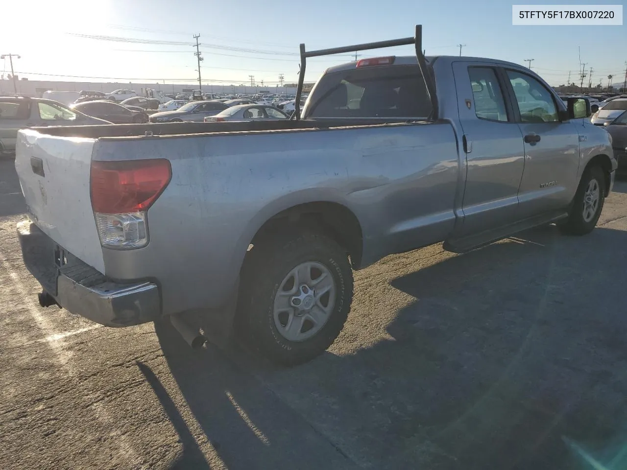 2011 Toyota Tundra Double Cab Sr5 VIN: 5TFTY5F17BX007220 Lot: 80391334