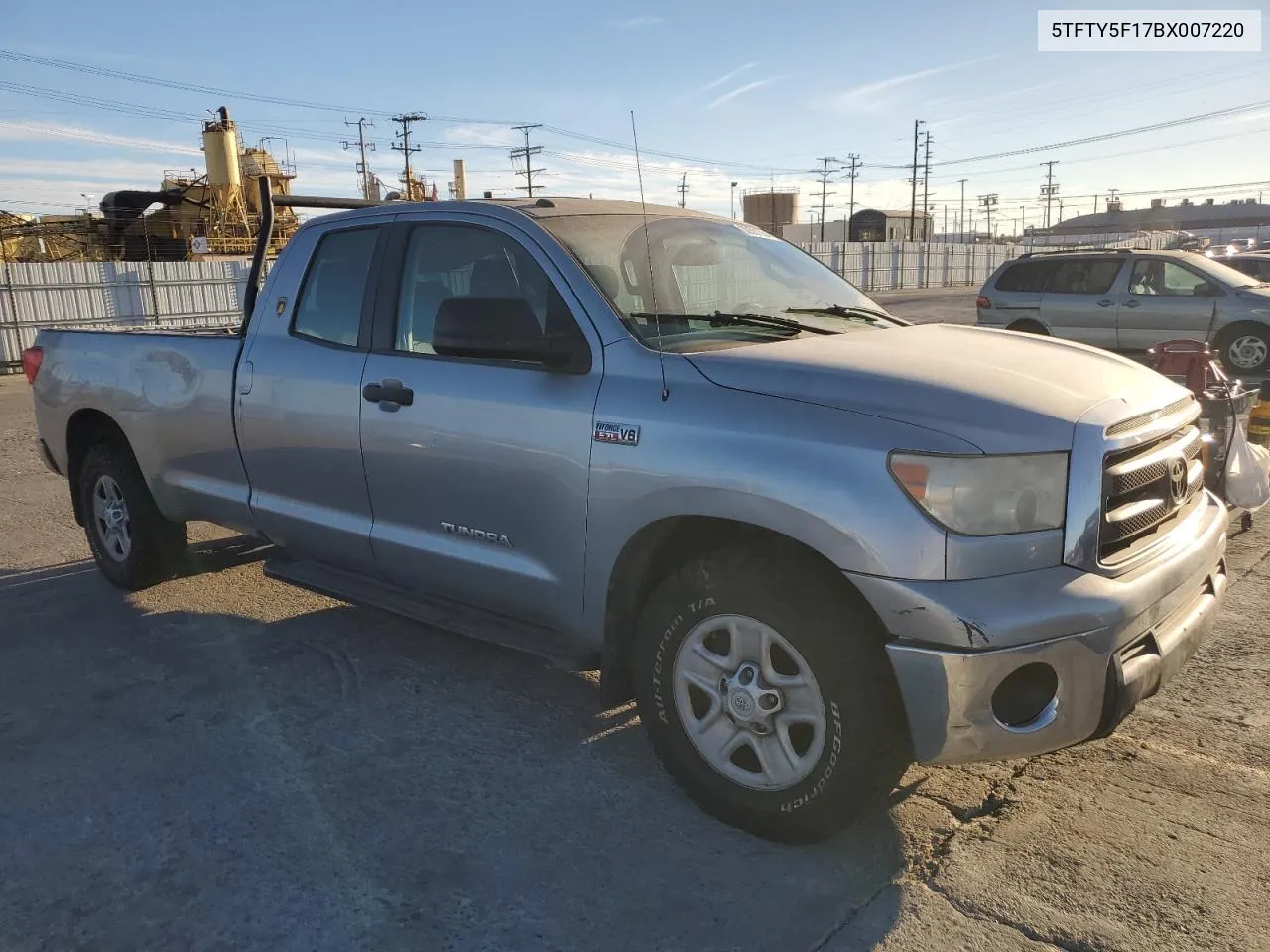 2011 Toyota Tundra Double Cab Sr5 VIN: 5TFTY5F17BX007220 Lot: 80391334