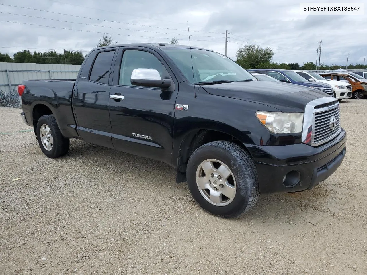 5TFBY5F1XBX188647 2011 Toyota Tundra Double Cab Limited