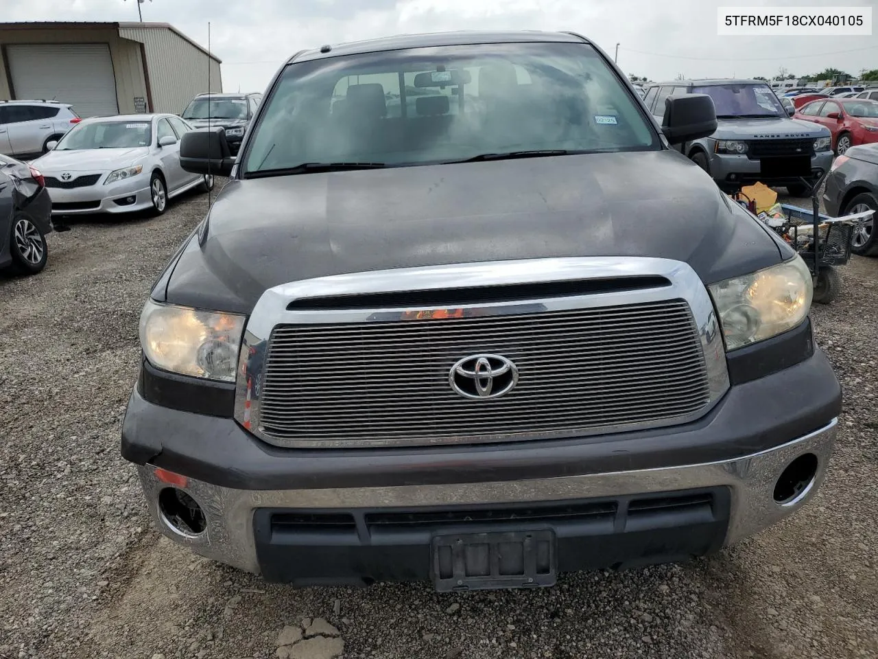 2012 Toyota Tundra Double Cab Sr5 VIN: 5TFRM5F18CX040105 Lot: 53350134