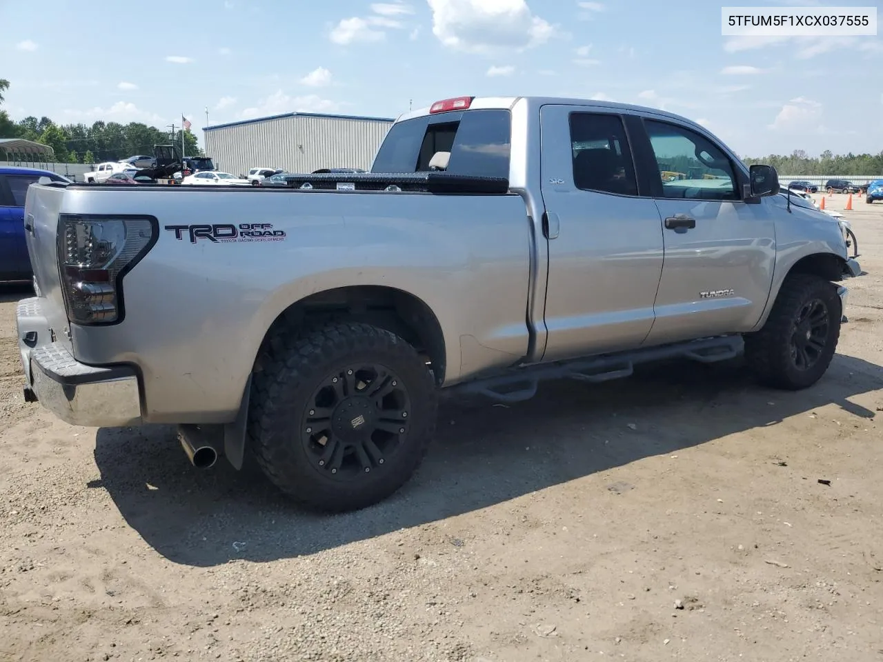 2012 Toyota Tundra Double Cab Sr5 VIN: 5TFUM5F1XCX037555 Lot: 60093054