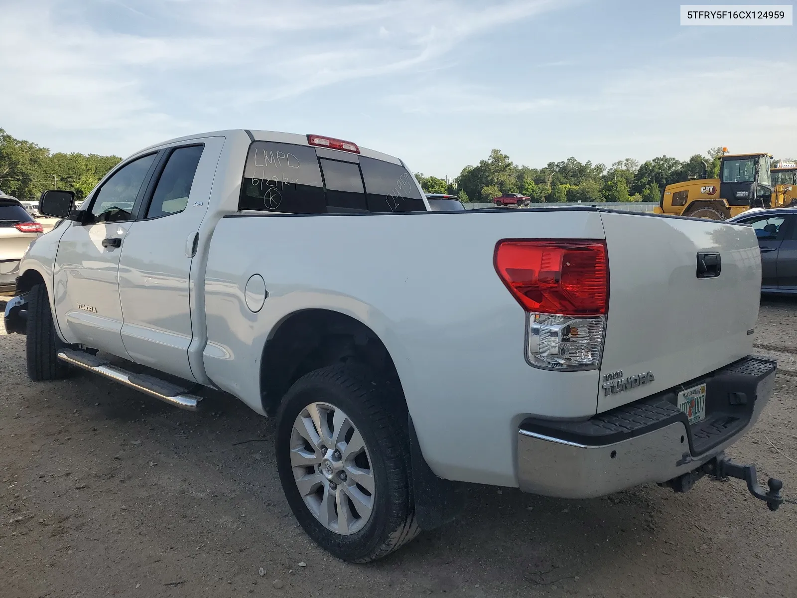 2012 Toyota Tundra Double Cab Sr5 VIN: 5TFRY5F16CX124959 Lot: 64079404