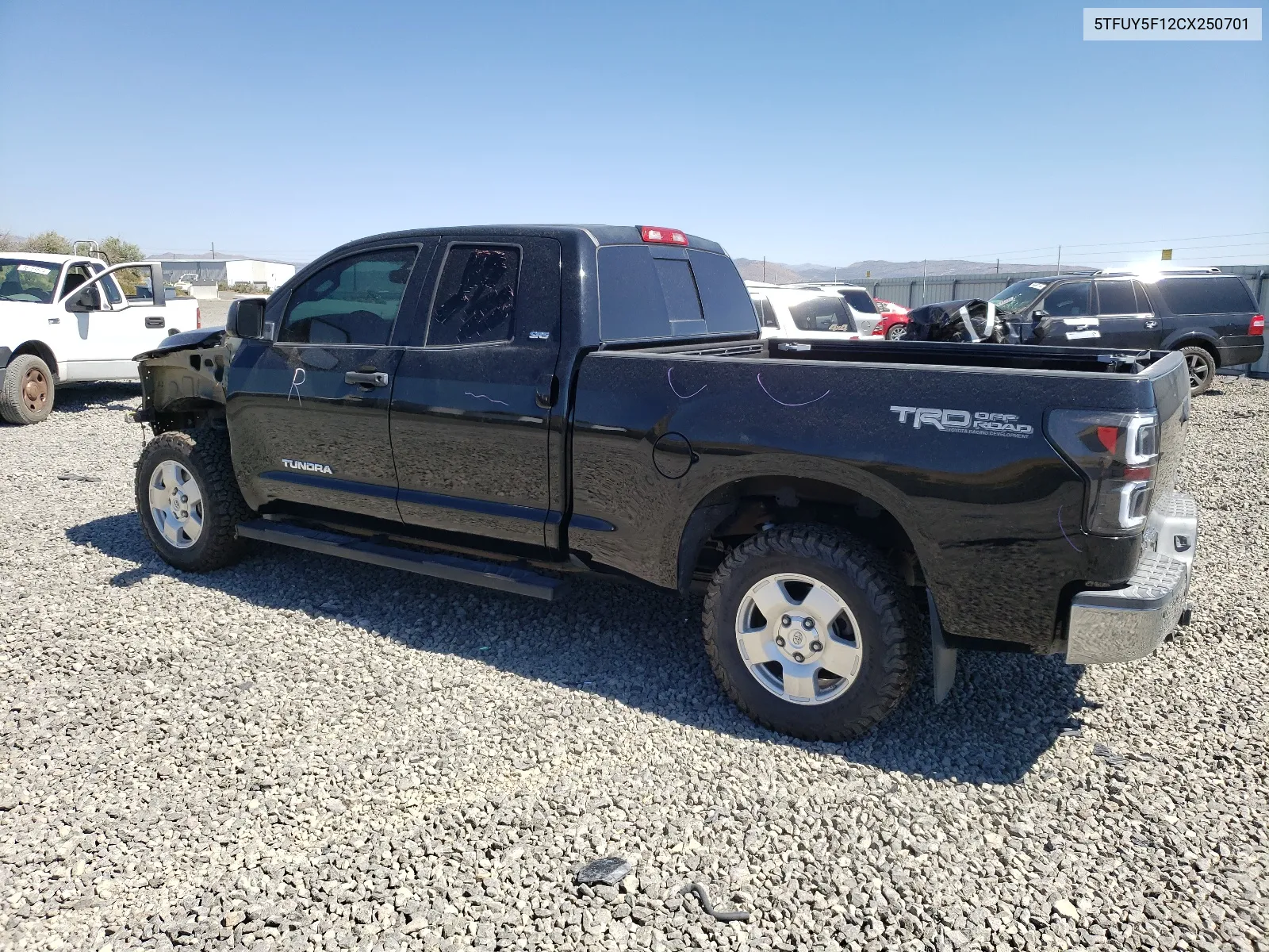 2012 Toyota Tundra Double Cab Sr5 VIN: 5TFUY5F12CX250701 Lot: 64975454